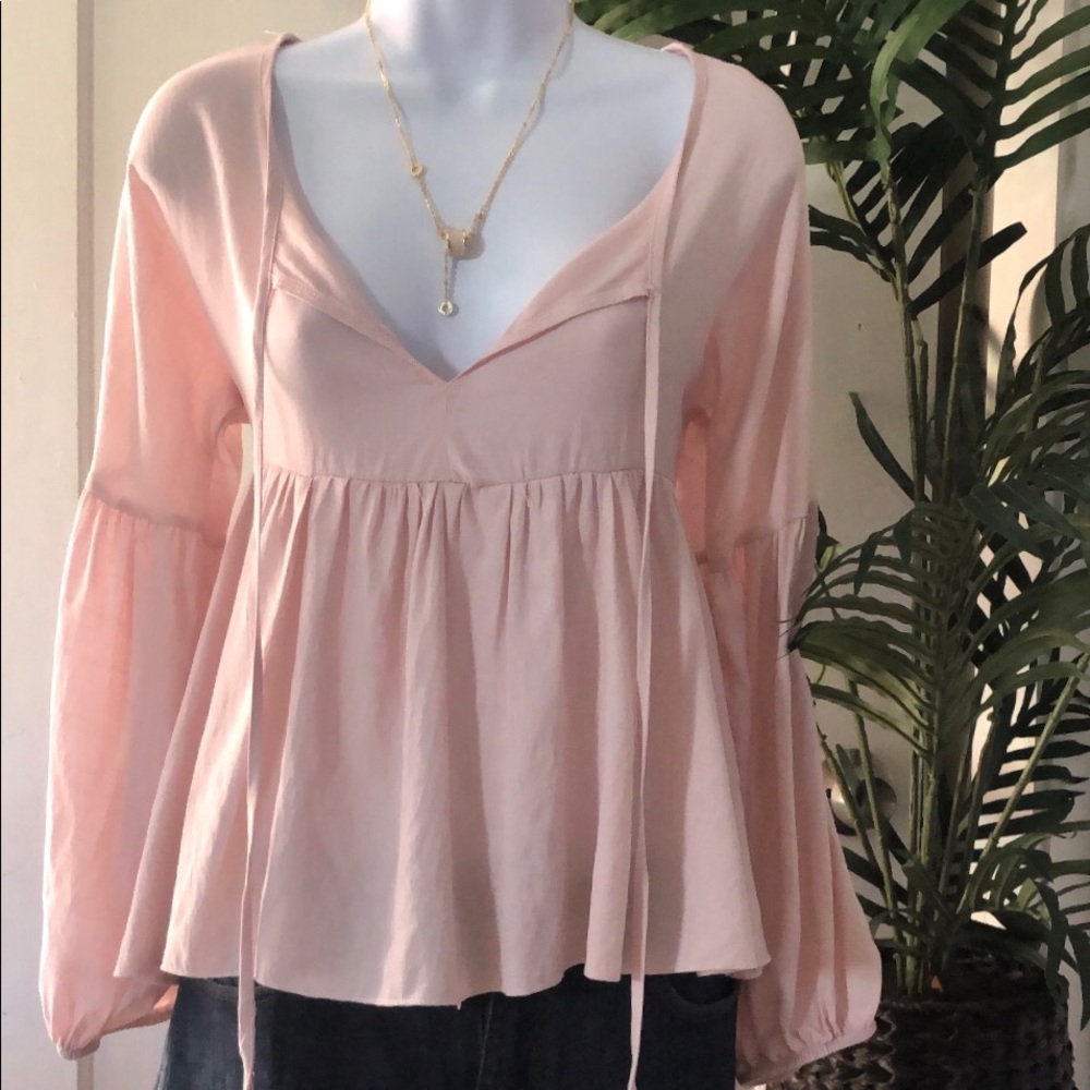 Glam All Day Taupe Pink Top